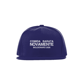 Boné Comida Barata Novamente Bolsonaro 2026