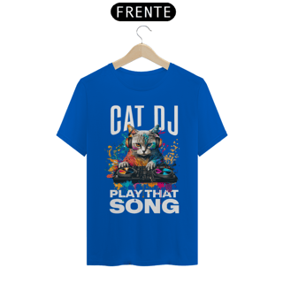 Nome do produto T-Shirt Quality Cat DJ