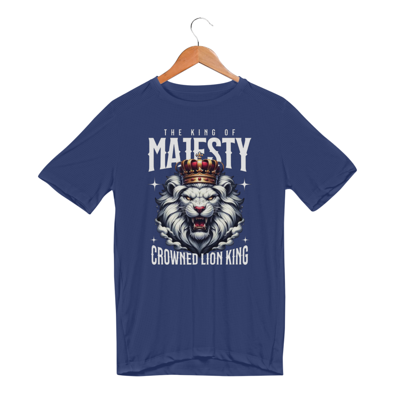 Camiseta Sport Dry Uv Leao The King of Majesty