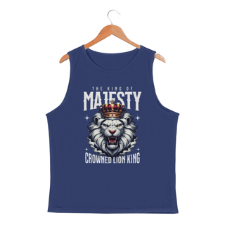 Nome do produto Regata Masc Sport Dry Uv Leao The King of Majesty