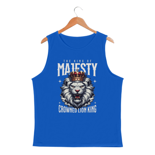 Nome do produto Regata Masc Sport Dry Uv Leao The King of Majesty