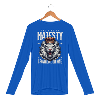Nome do produto Camisa Manga Longa Sport Dry Uv Leao The King of Majesty