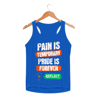 Nome do produto Regata Fem Sportv Dry Uv Pain is Temporary Pride is Forever