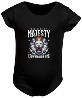 Nome do produto Body Infantil Leao The King of Majesty