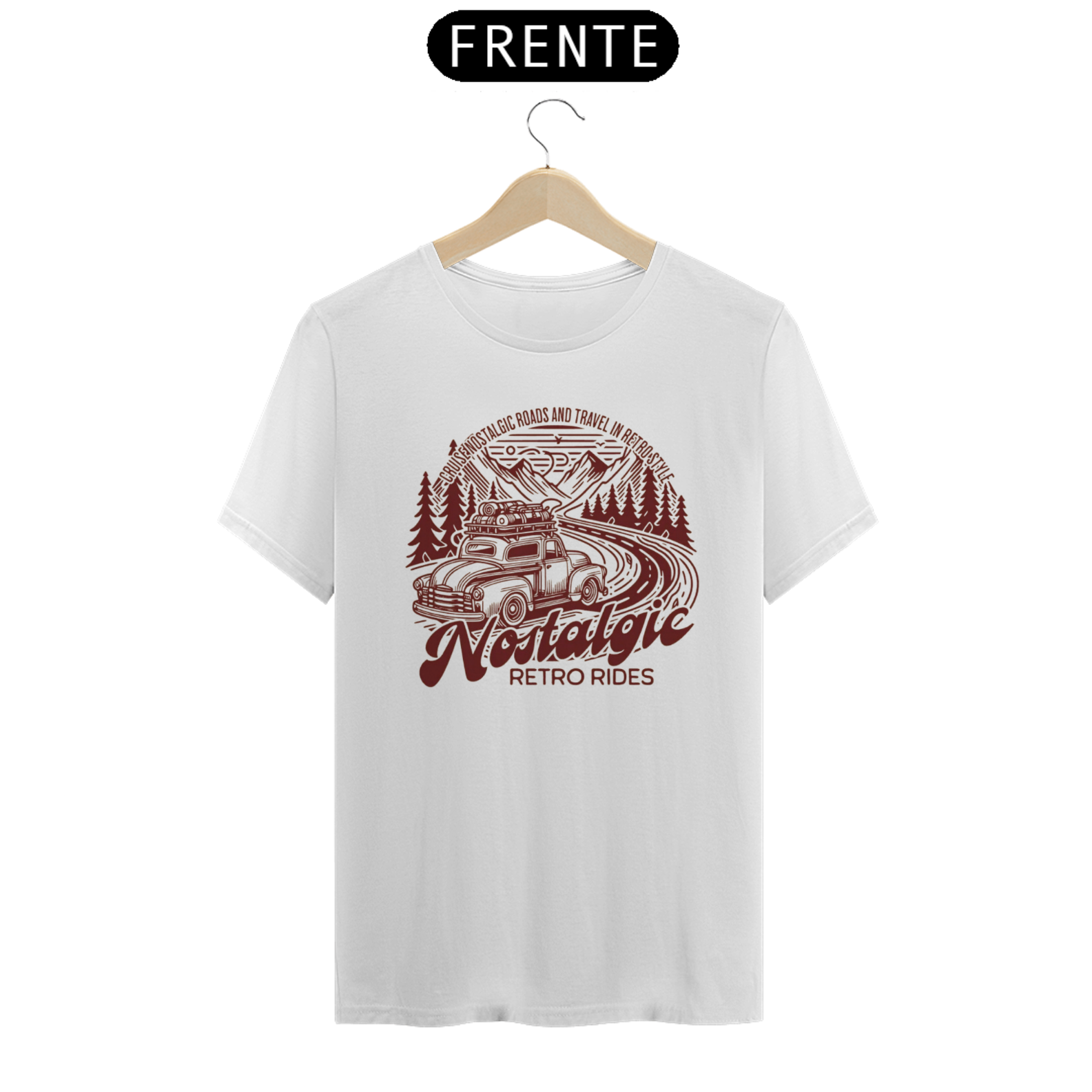 T-Shirt Quality Nostalgic Retro Rides
