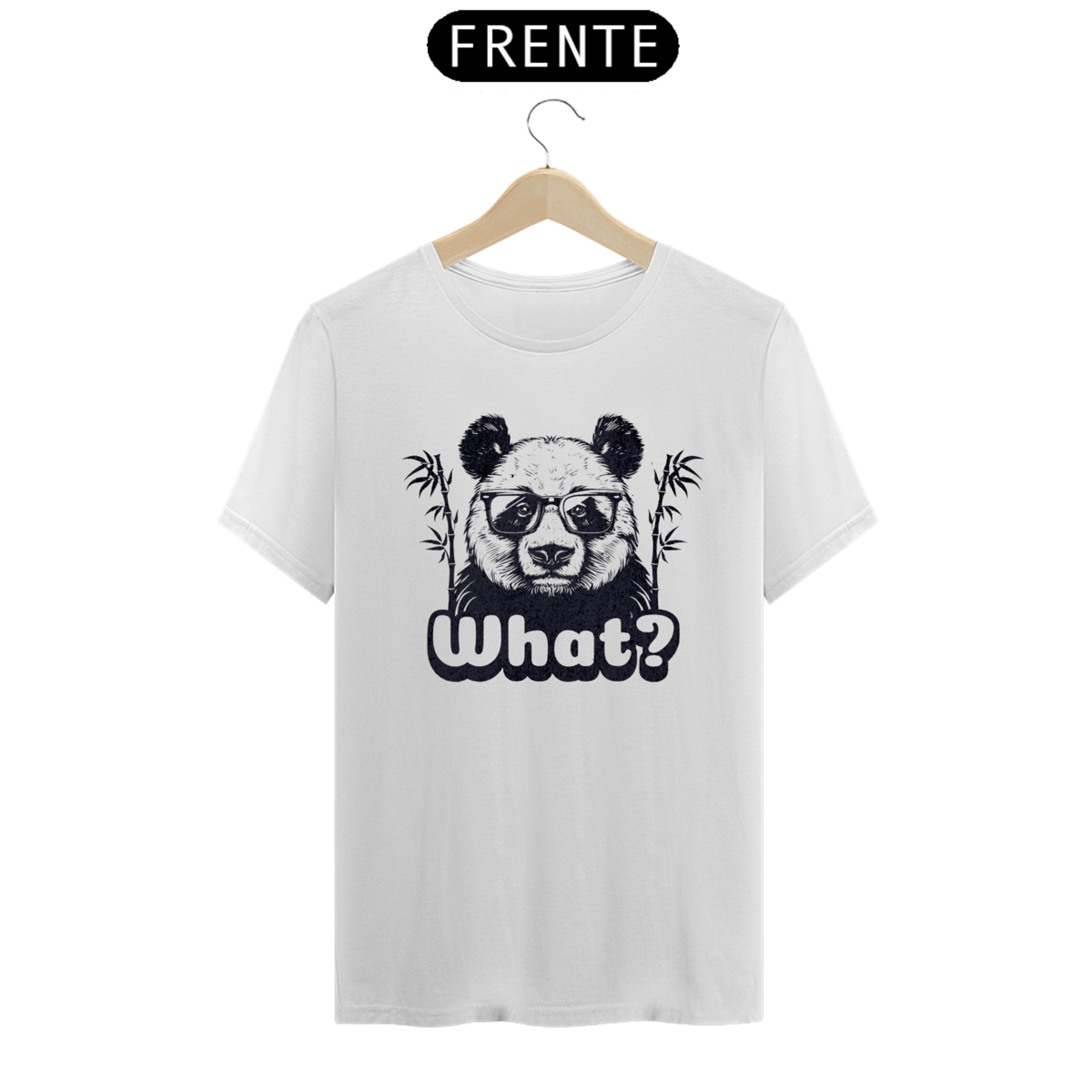 Nome do produto: T-Shirt Quality Urso Panda What