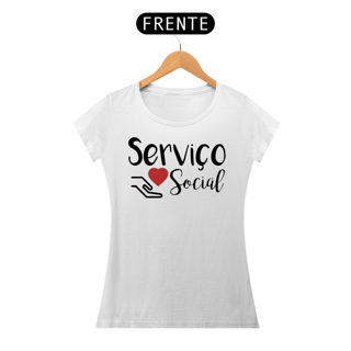 Nome do produto Baby Long Quality Camiseta Feminina Serviço Social