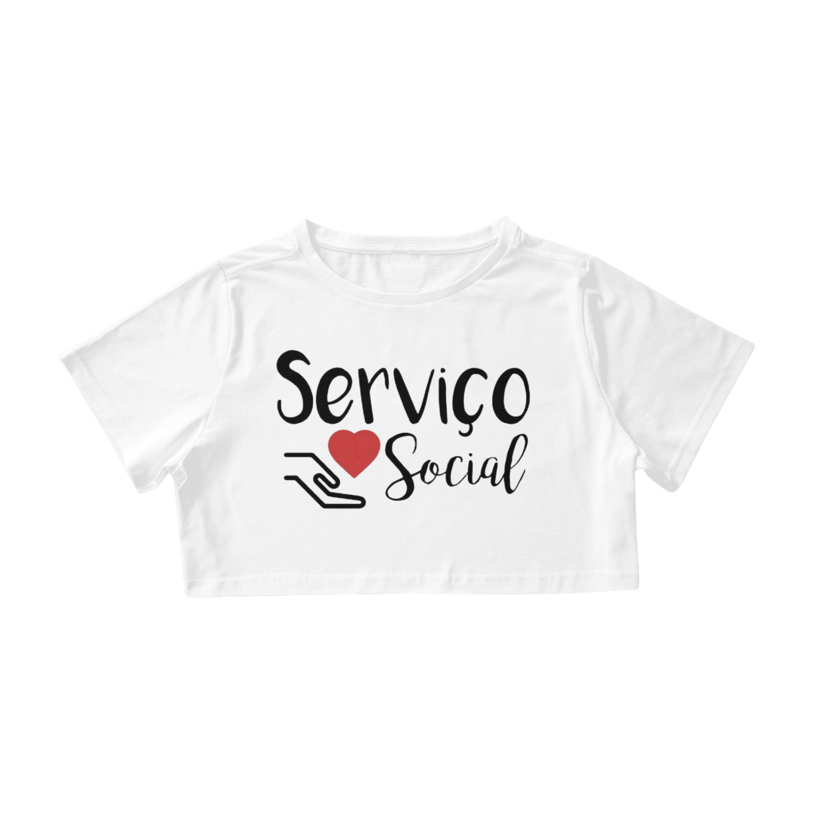 Camisa Cropped Serviço Social