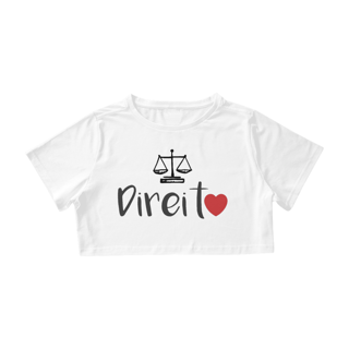 Nome do produto Camisa Cropped Direito