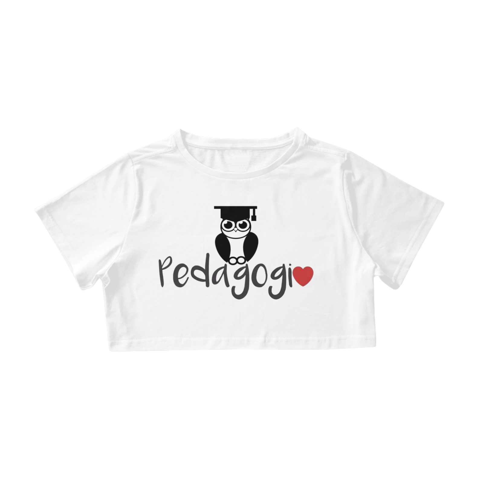 Camisa Cropped Pedagogia