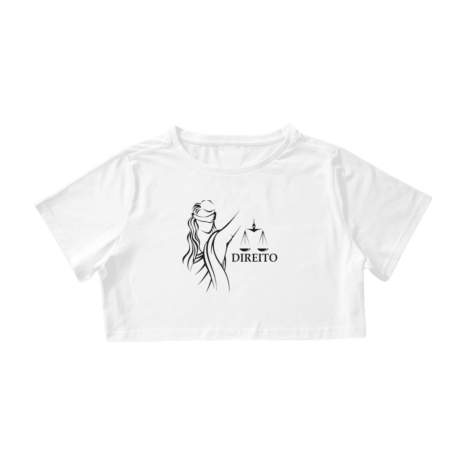 Camisa Cropped Direito
