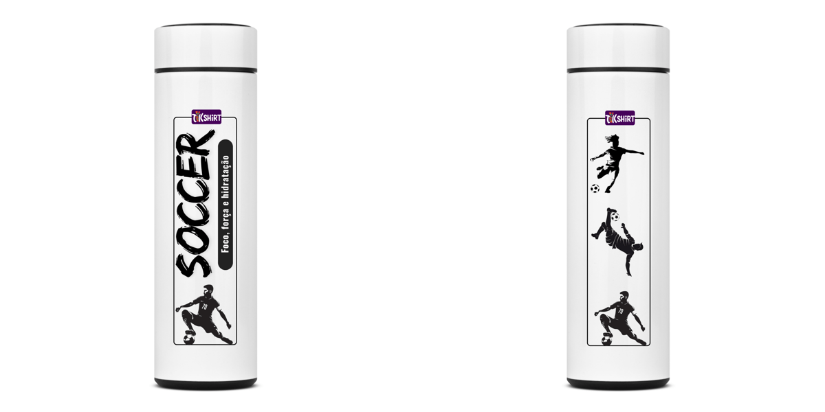Nome do produto: Garrafa Térmica Soccer