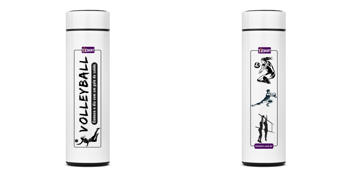Nome do produto: Garrafa Térmica Volleyball