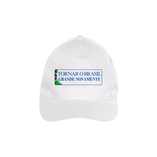 Nome do produto Boné Trump Tornar o Brasil Grande Novamente