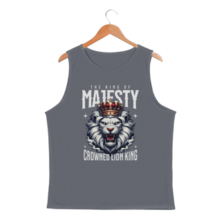 Nome do produto Regata Masc Sport Dry Uv Leao The King of Majesty