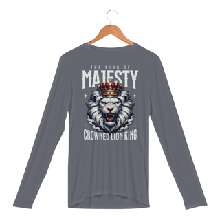 Nome do produto Camisa Manga Longa Sport Dry Uv Leao The King of Majesty