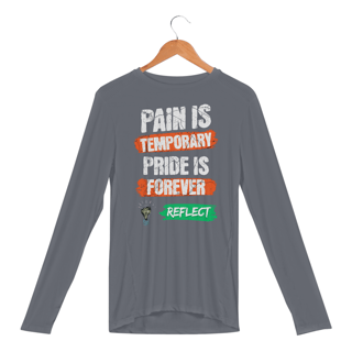 Nome do produto Camisa Manga Longa Sport Dry Uv Pain is Temporary Pride is Forever