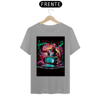 Nome do produto T-Shirt Quality Rádio Magrinho Tocando Tudo o Que Toca em Você