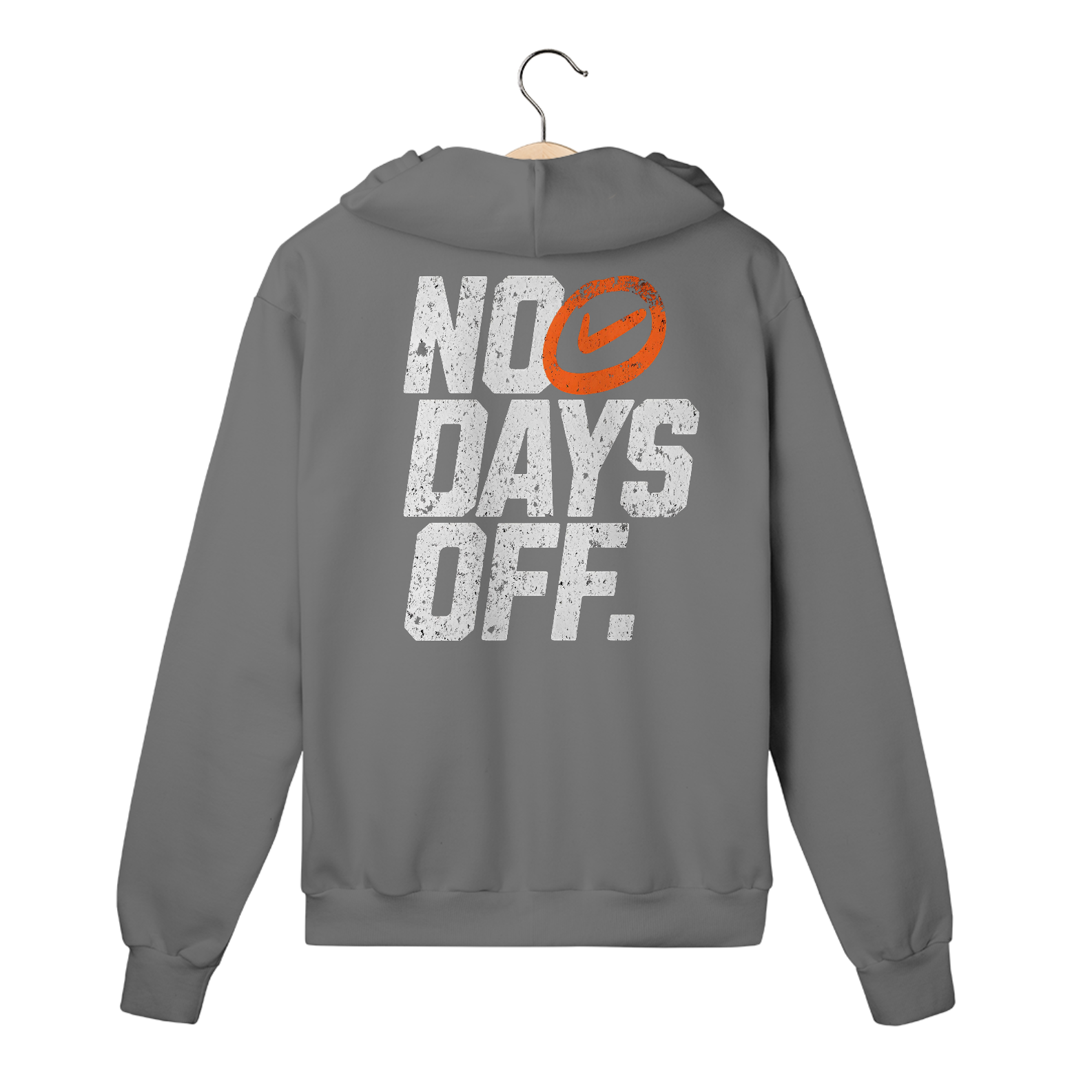 Moletom Com Zíper No Days Off