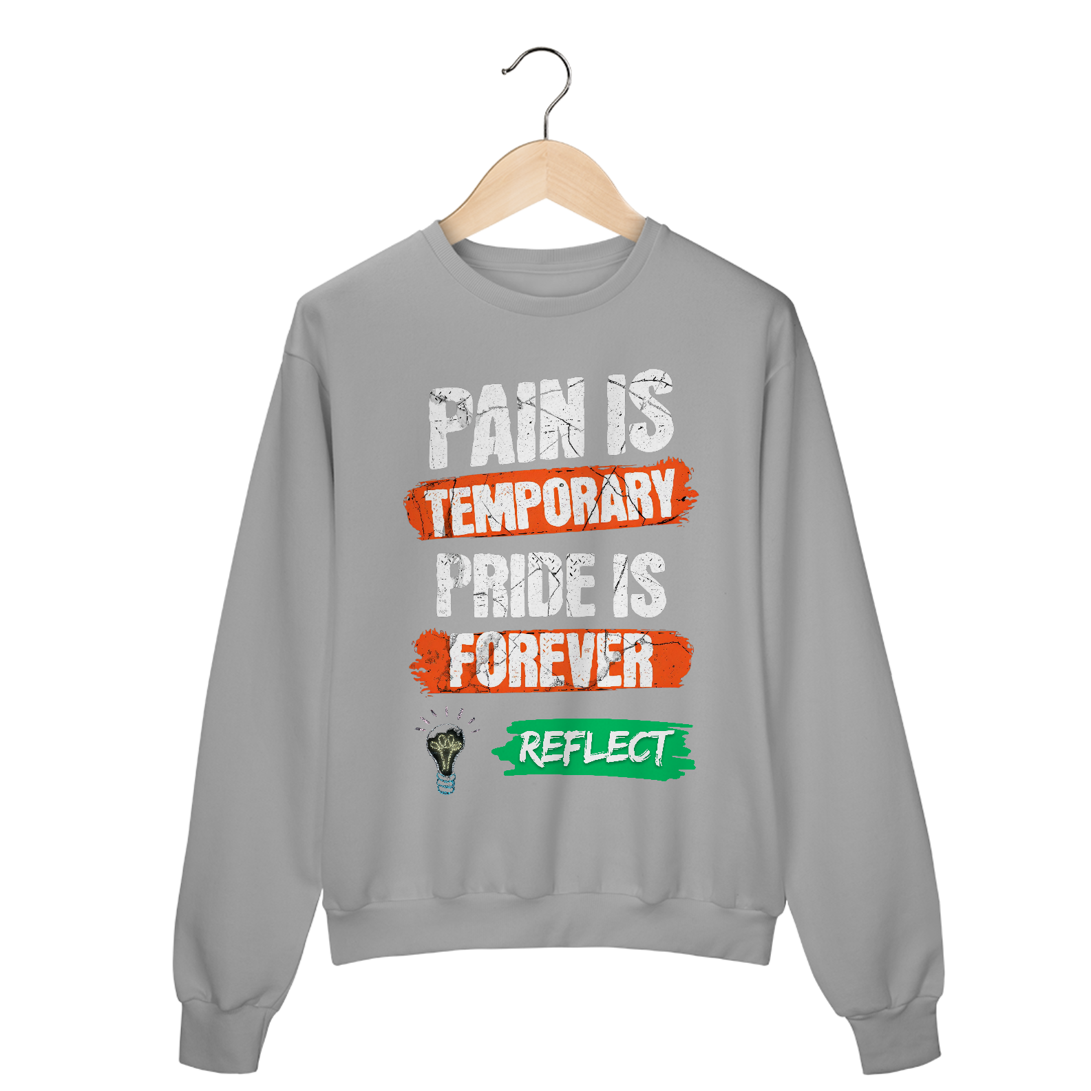 Moletom Fechado Pain is Temporary Pride is Forever