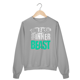 Nome do produto Moletom Fechado Unleash Your Inner Beast
