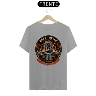 Nome do produto T-Shirt Quality Rock The  Mic