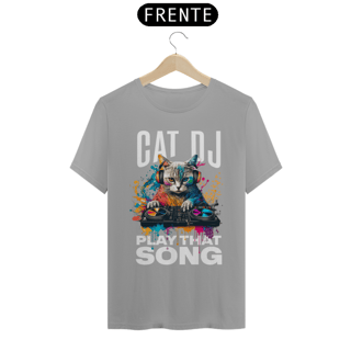 Nome do produto T-Shirt Quality Cat DJ