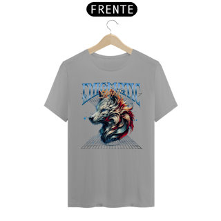 Nome do produto T-Shirt Quality Lobo Enigmatic Spirit