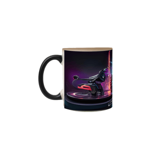 Nome do produto Caneca Mágica Rádio Magrinho Let The Music Play