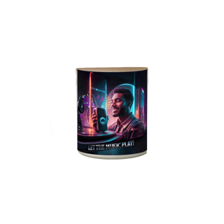Nome do produto Caneca Mágica Rádio Magrinho Let The Music Play