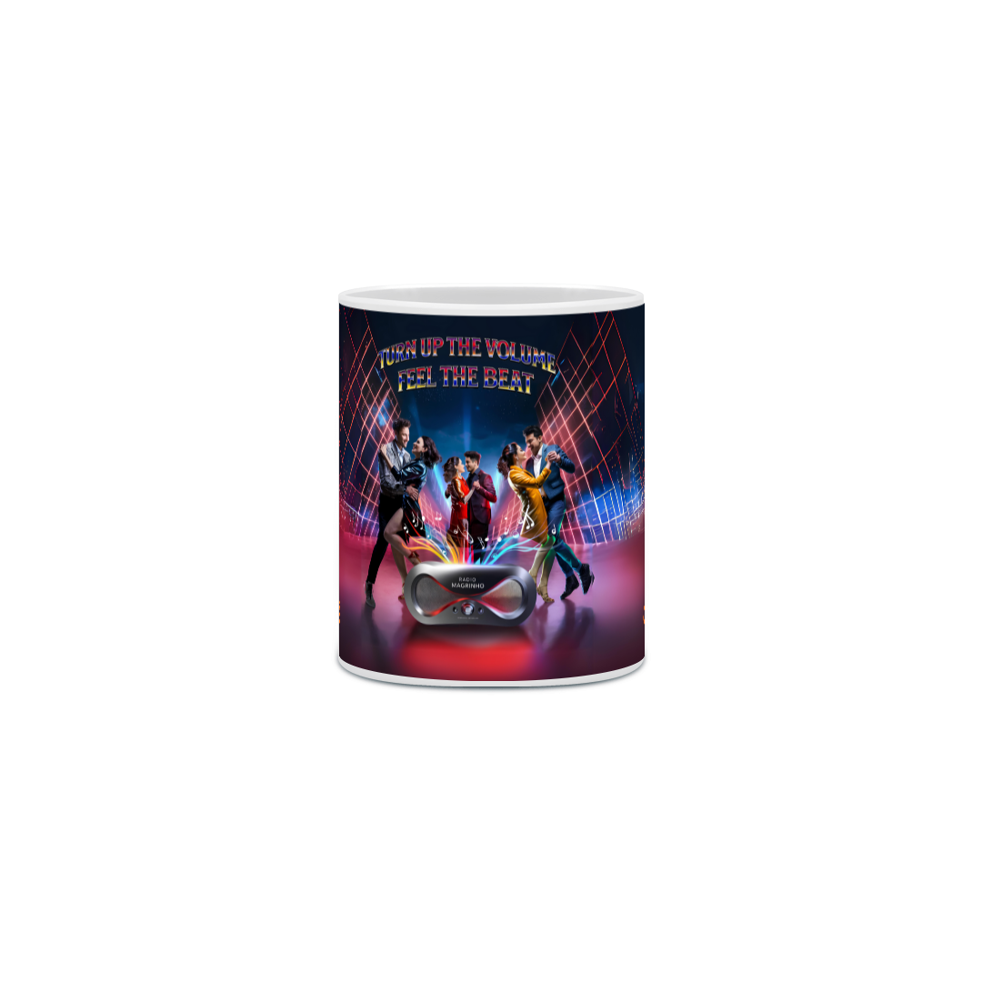 Caneca Rádio Magrinho Feel The Beat