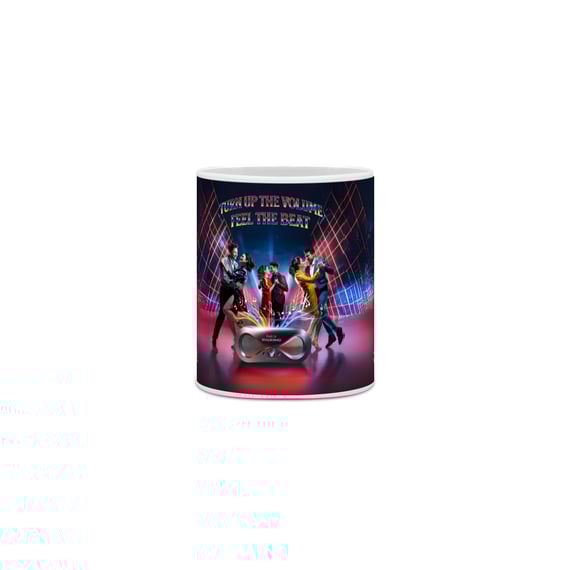 Caneca Rádio Magrinho Feel The Beat