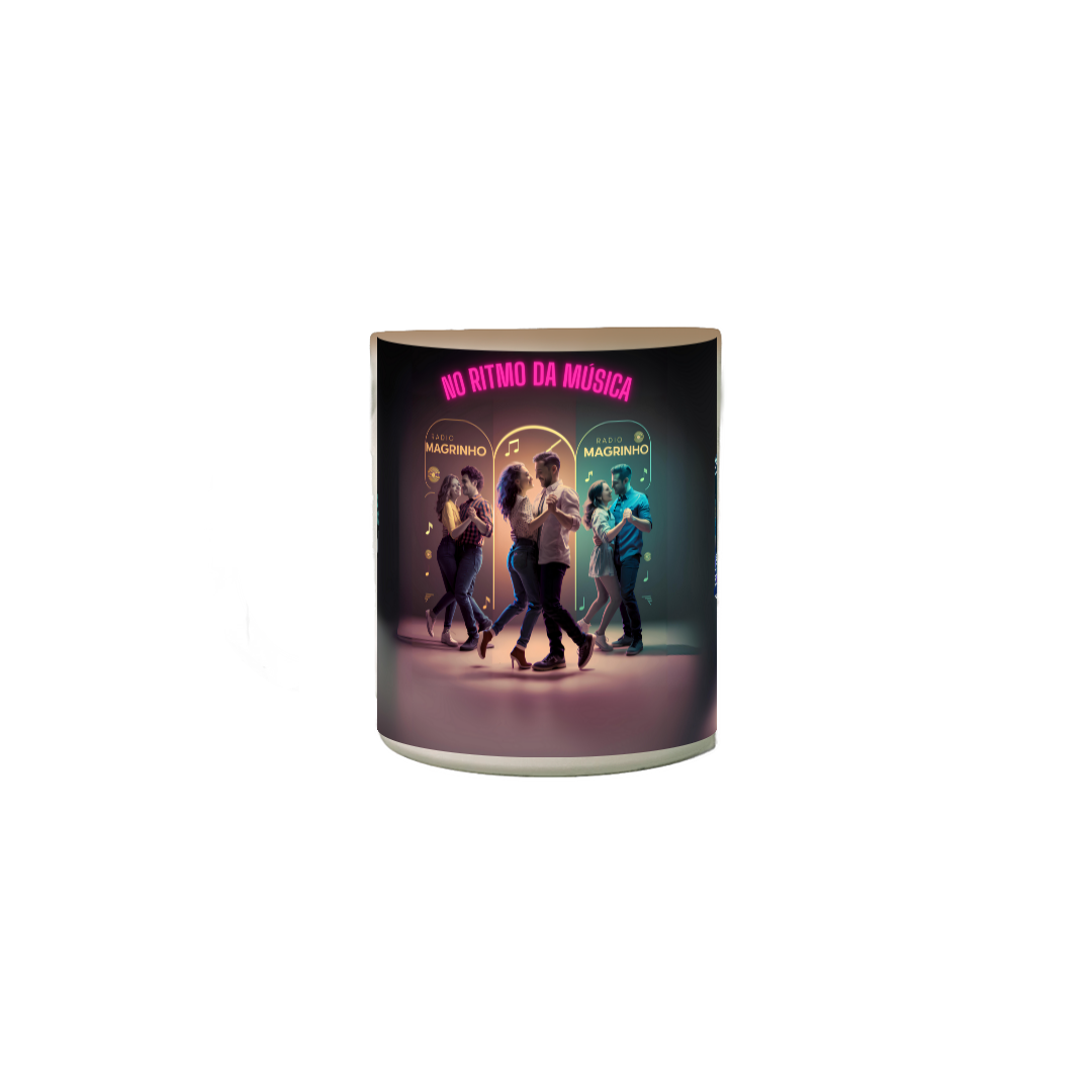 Caneca Mágica Rádio Magrinho No Ritmo da Música