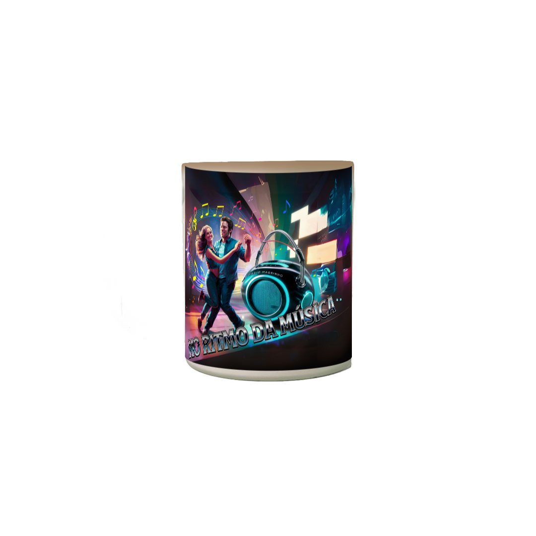 Caneca Mágica Rádio Magrinho No Ritmo da Música