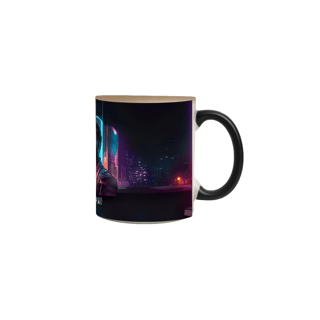 Nome do produto Caneca Mágica Rádio Magrinho Let The Music Play