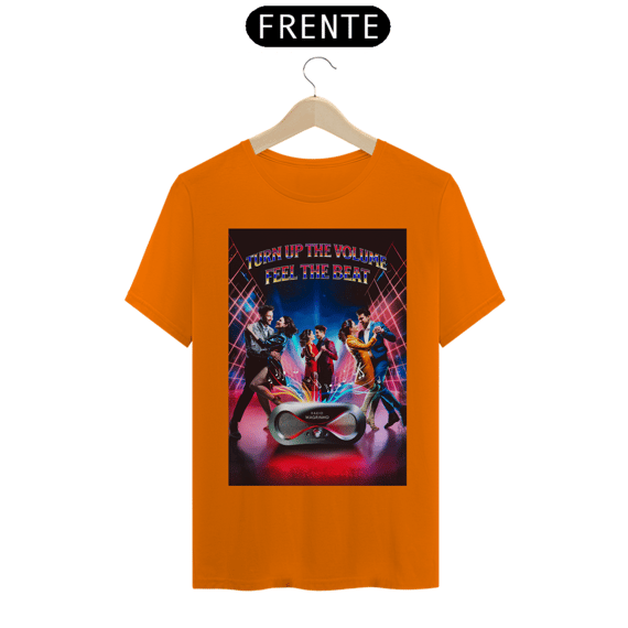 T-Shirt Quality Rádio Magrinho Aumente o Volume Sinta a Batida