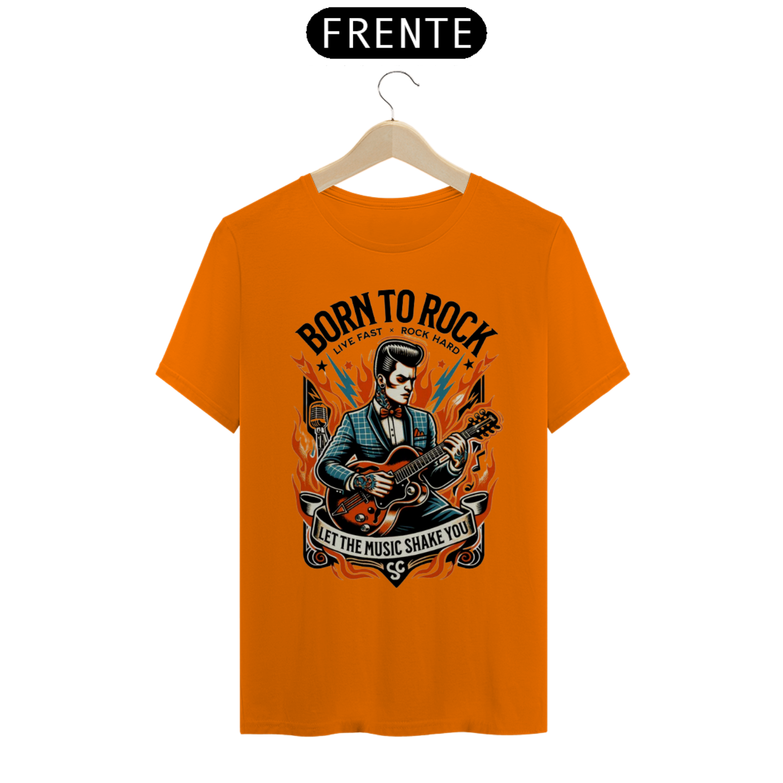 T-Shirt Quality Born To Rock