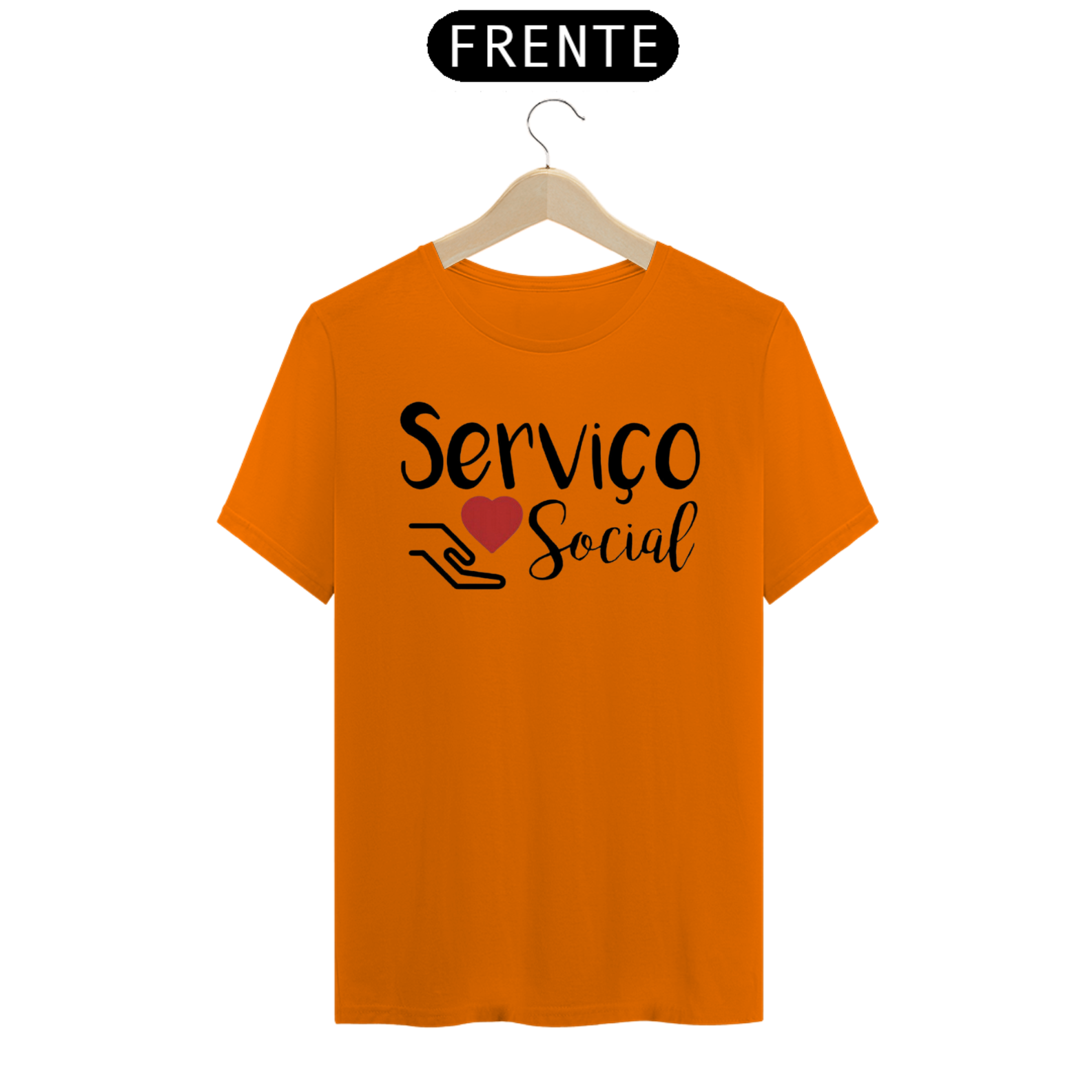 T-Shirt Quality Camiseta Serviço Social
