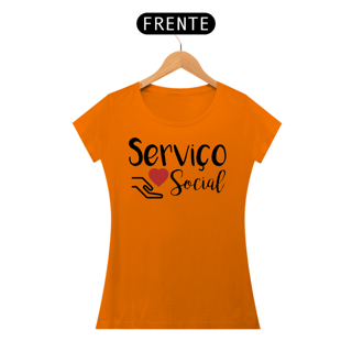 Nome do produto Baby Long Quality Camiseta Feminina Serviço Social