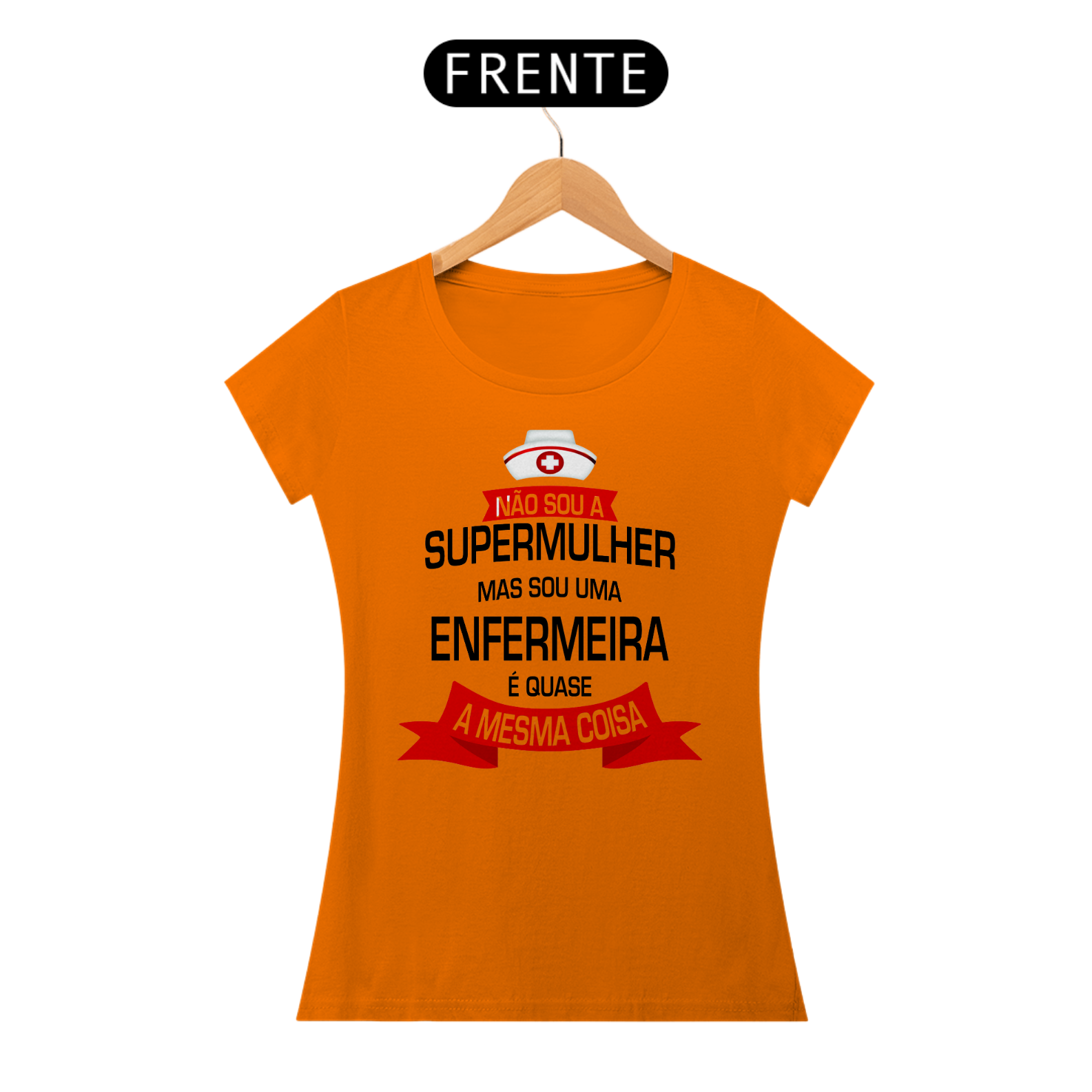 Baby Long Quality Camiseta Feminina Enfermagem