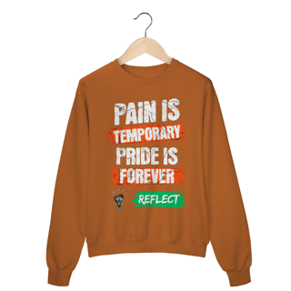 Nome do produto Moletom Fechado Pain is Temporary Pride is Forever