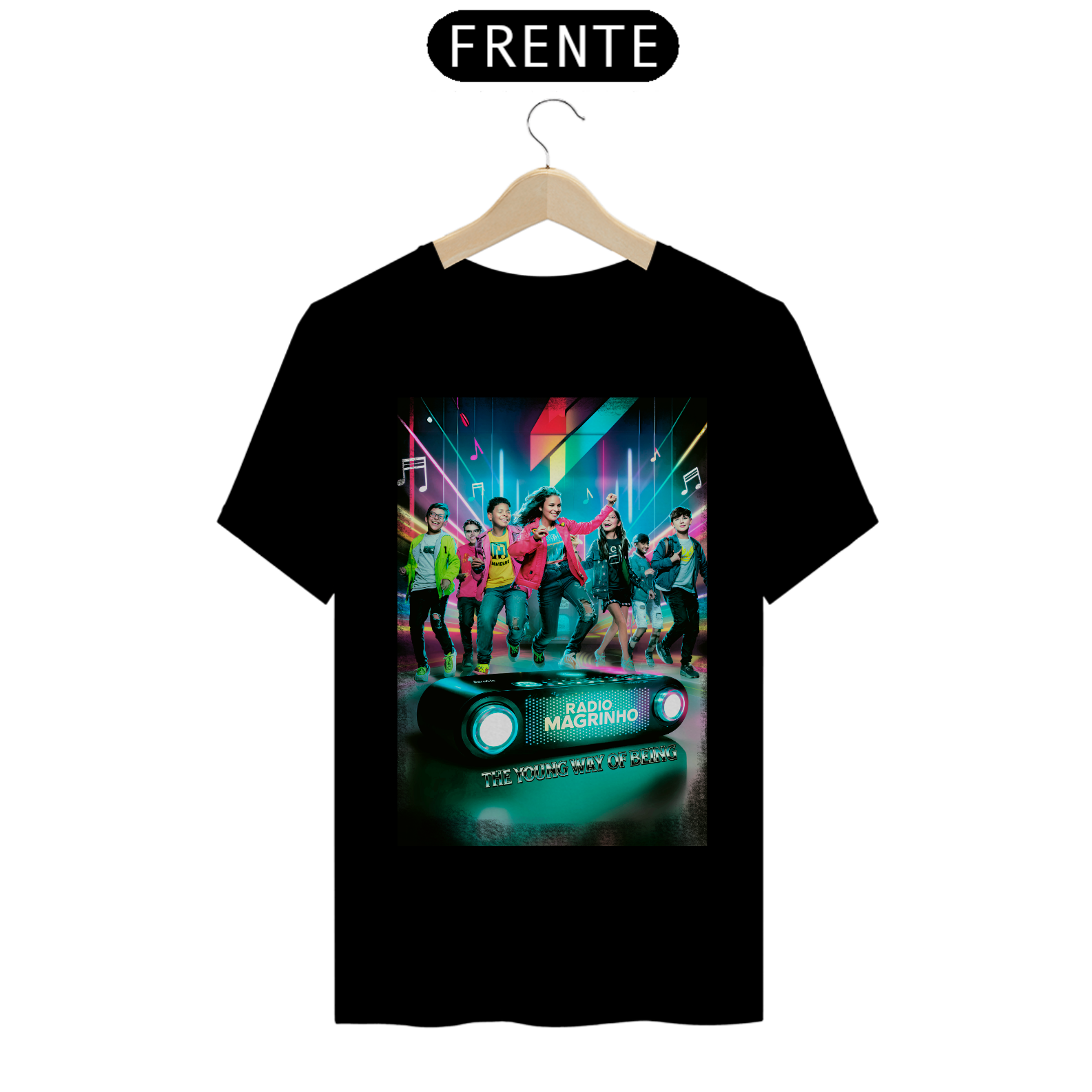 T-Shirt Quality Rádio Magrinho The Young Way of Being