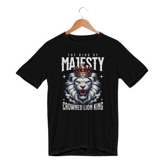 Nome do produto Camiseta Sport Dry Uv Leao The King of Majesty