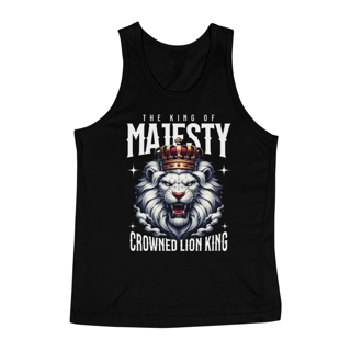 Nome do produto Regata Masculina Quality Leao The King of Majesty