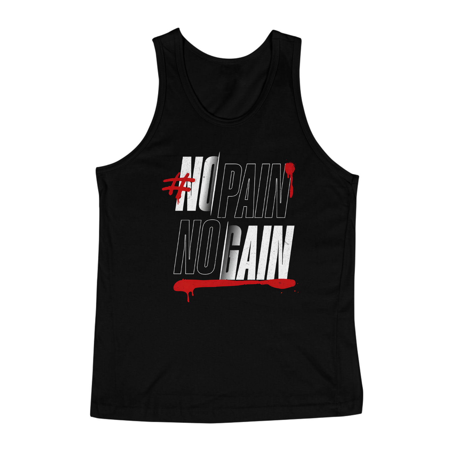 Regata Masculina Quality No Pain No Gain