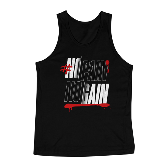 Regata Masculina Quality No Pain No Gain