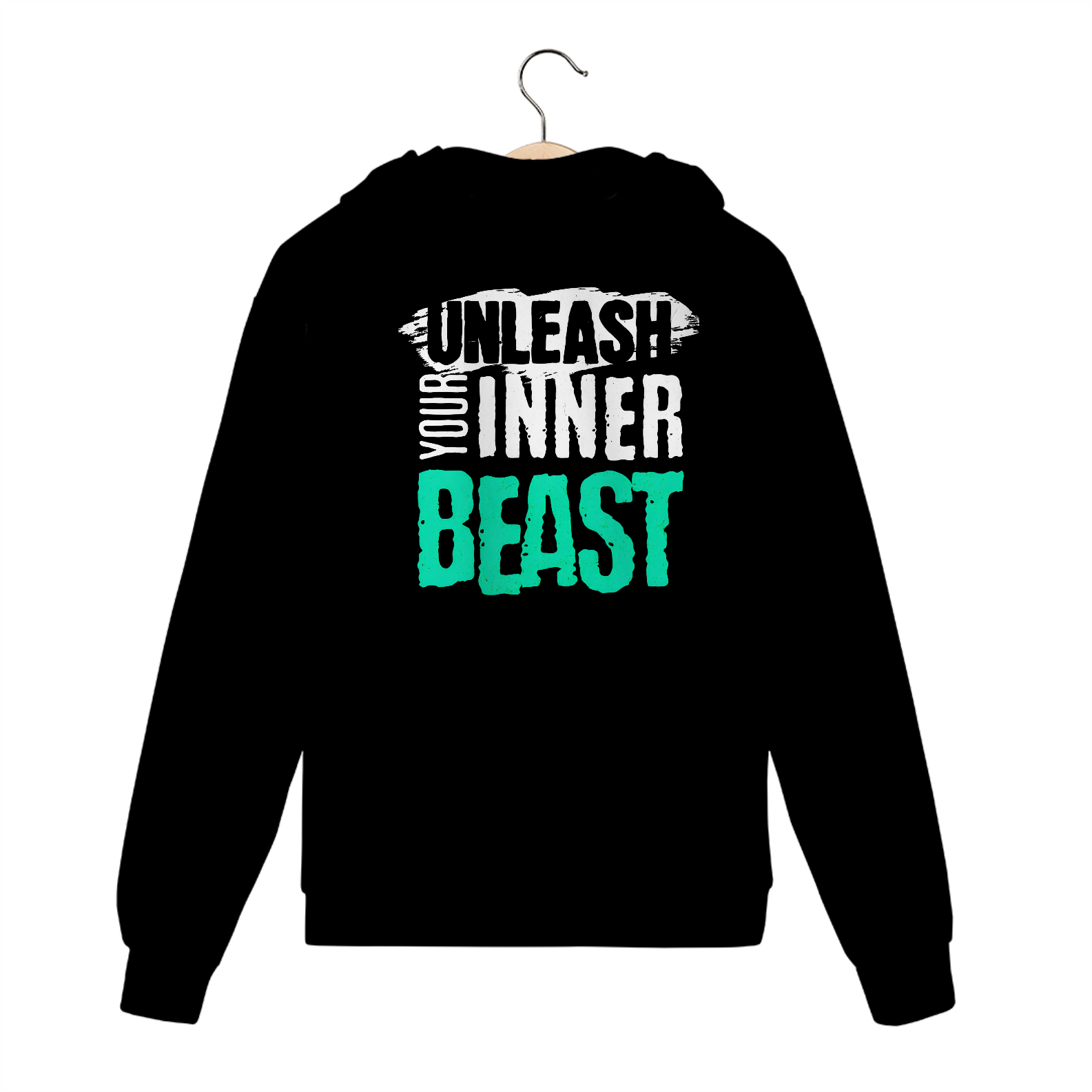 Moletom Com Zíper Unleash Your Inner Beast