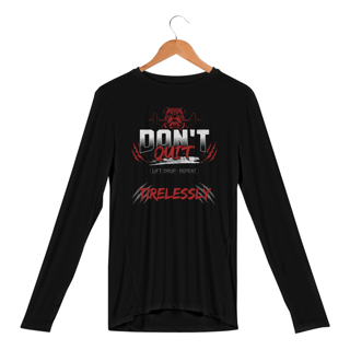 Nome do produto Camisa Manga Longa Sport Dry Uv Don´t Quit