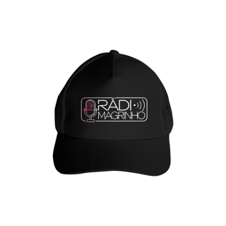 Boné Americano Com Tela Rádio Magrinho