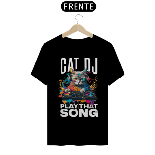 Nome do produto T-Shirt Quality Cat DJ